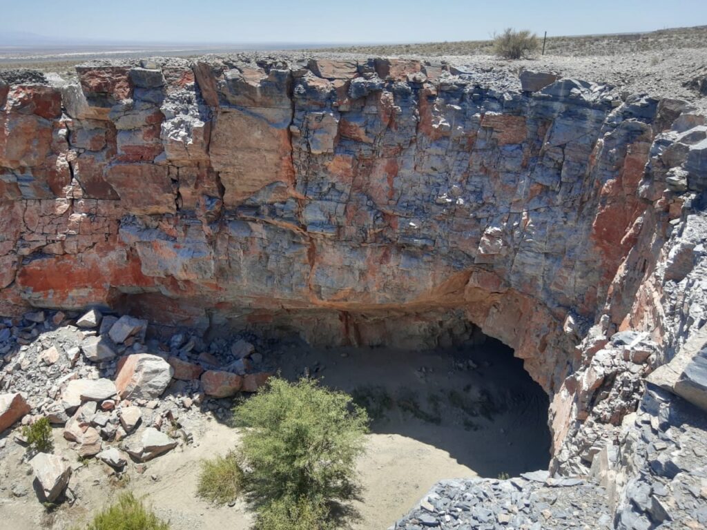 Cueva del Quemado en Angaco San Juan